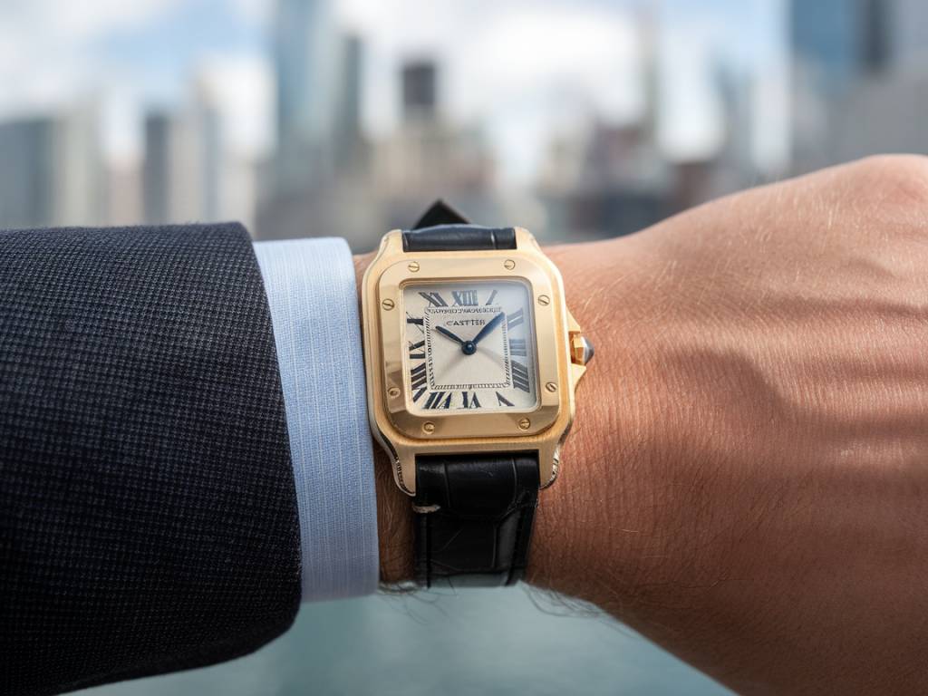 La montre cartier santos : histoire et évolution d’une icône du luxe