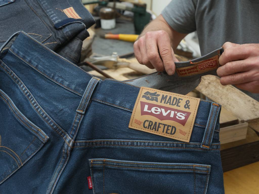 Les jeans levi’s made & crafted : la perfection du denim haut de gamme